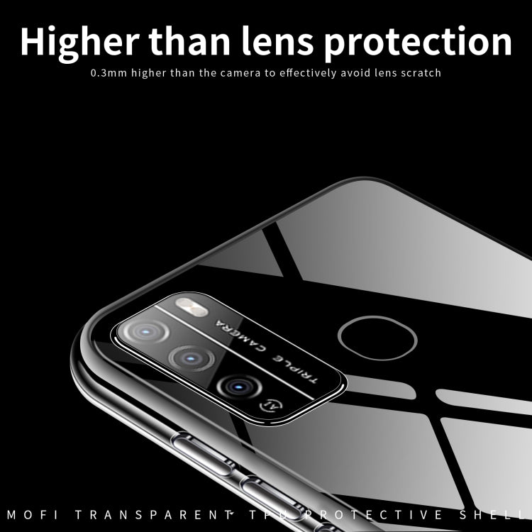 For Infinix itel S16 / Vision1 pro MOFI Ming Series Ultra-thin TPU Phone Case(Transparent) - Infinix Cases by MOFI | Online Shopping South Africa | PMC TechLife | Buy Now Pay Later Mobicred