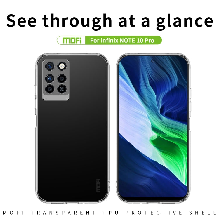 For vivo T2X MOFI Ming Series Ultra-thin TPU Phone Case(Transparent) - vivo Cases by MOFI | Online Shopping South Africa | PMC TechLife