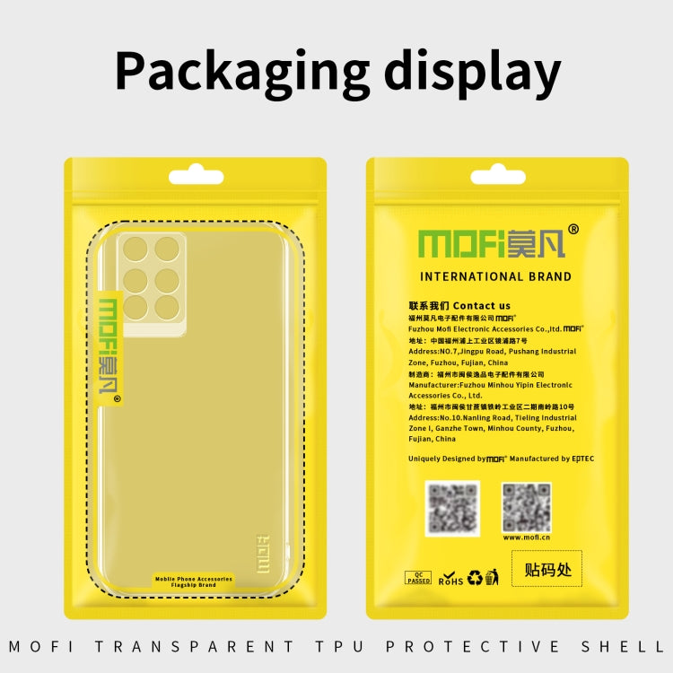 For vivo T2X MOFI Ming Series Ultra-thin TPU Phone Case(Transparent) - vivo Cases by MOFI | Online Shopping South Africa | PMC TechLife