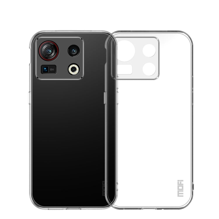For ZTE Nubia Z40S Pro MOFI Ming Series Ultra-thin TPU Phone Case(Transparent) - ZTE Cases by MOFI | Online Shopping South Africa | PMC TechLife | Buy Now Pay Later Mobicred
