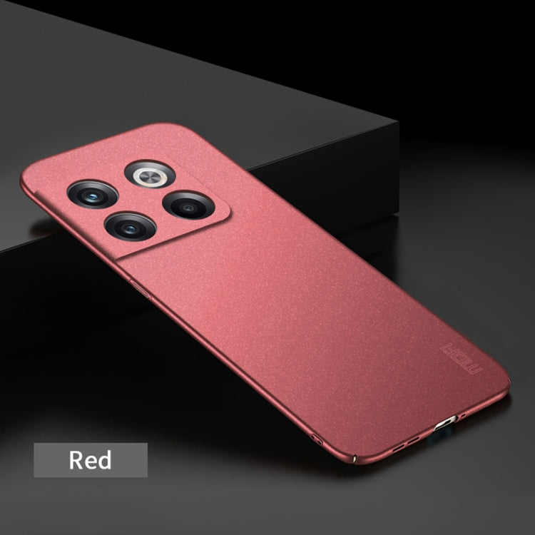For OnePlus Ace Pro MOFI Frosted PC Ultra-thin Hard Phone Case(Red) - free shipping - PMC TechLife - Order now!