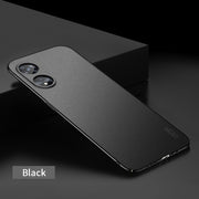 For OPPO A97 5G MOFI Frosted PC Ultra-thin Hard Phone Case(Black)