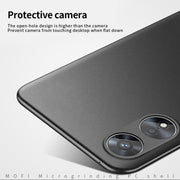 For OPPO A97 5G MOFI Frosted PC Ultra-thin Hard Phone Case(Red)