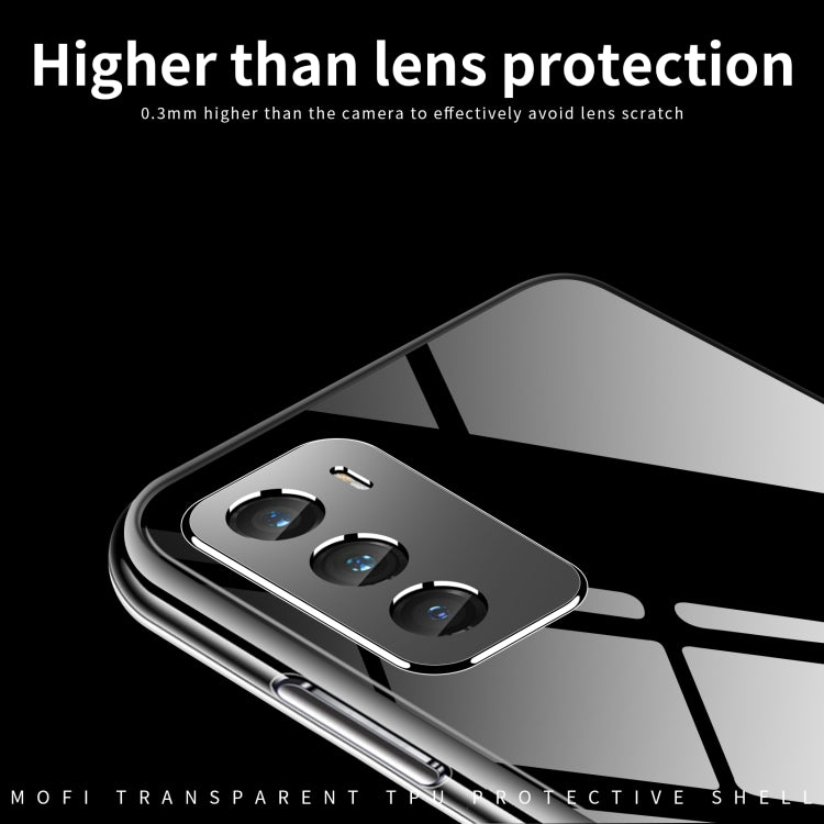 For Motorola Moto G42 MOFI Ming Series Ultra-thin TPU Phone Case(Transparent) - Motorola Cases by MOFI | Online Shopping South Africa | PMC TechLife | Buy Now Pay Later Mobicred