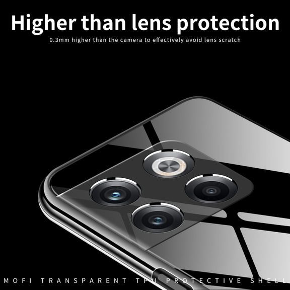 For OnePlus 10T / Ace Pro MOFI Ming Series Ultra-thin TPU Phone Case(Transparent)