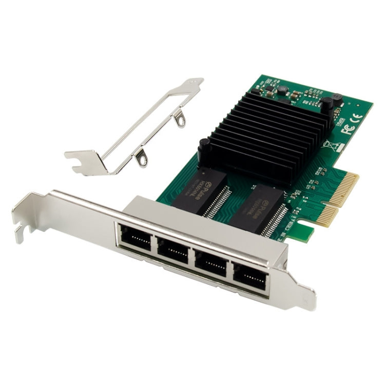 ST7238 PCIE X4 4 Port Gigabit Server Network Card Chip I340 - USB Network Adapter by PMC TechLife | Online Shopping South Africa | PMC TechLife | Buy Now Pay Later Mobicred