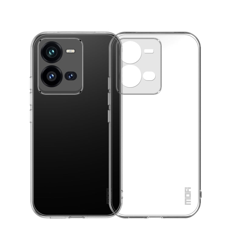 For vivo V25 MOFI Ming Series Ultra-thin TPU Phone Case(Transparent) - free shipping - PMC TechLife - Order now!