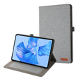 For Huawei MatePad Pro 11 2022  Fabric Leather Tablet Case(Grey) - Huawei by PMC TechLife | Online Shopping South Africa | PMC TechLife | Buy Now Pay Later Mobicred