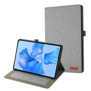 For Huawei MatePad Pro 11 2022  Fabric Leather Tablet Case(Grey)