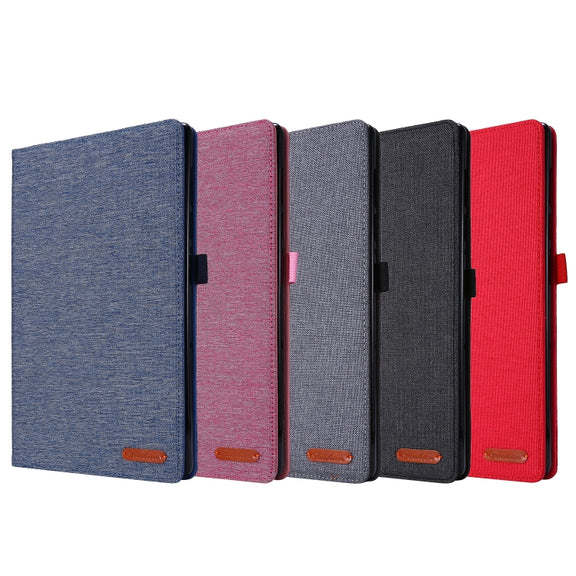 For Huawei MatePad Pro 11 2022  Fabric Leather Tablet Case(RoseRed)