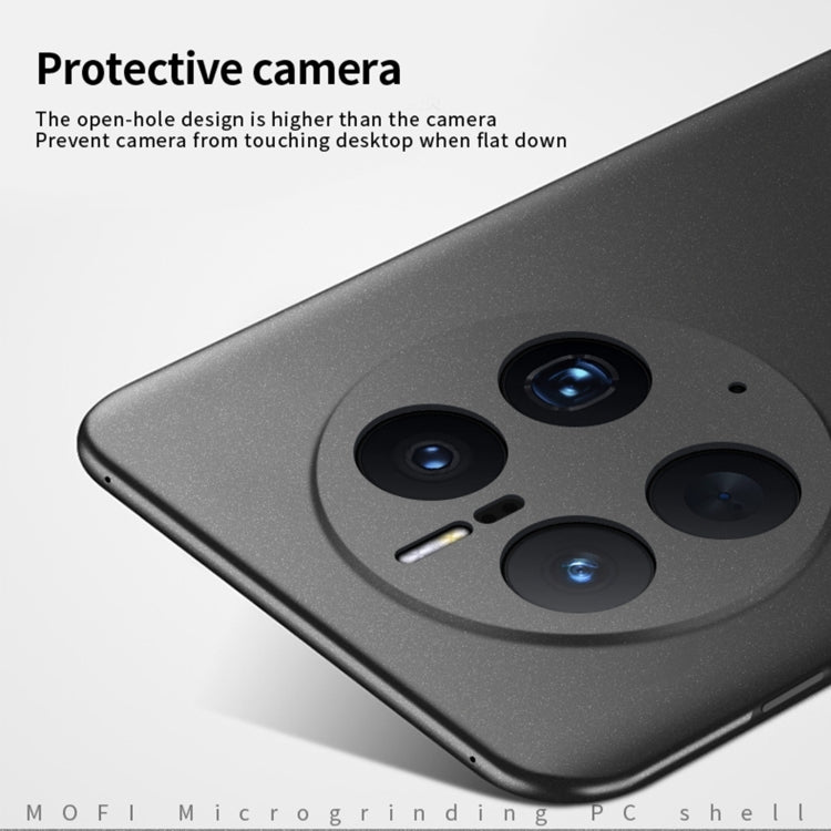 For Huawei Mate 50 Pro MOFI Fandun Series Frosted Ultra-thin PC Hard Phone Case(Gray)