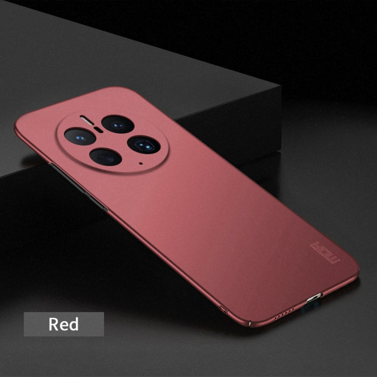 For Huawei Mate 50 Pro MOFI Fandun Series Frosted Ultra-thin PC Hard Phone Case(Red) - Huawei Cases by MOFI | Online Shopping South Africa | PMC TechLife | Buy Now Pay Later Mobicred