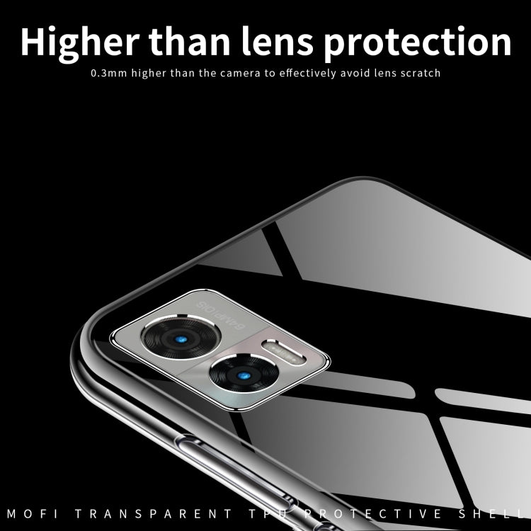 For Motorola Moto Edge 30 Lite / Edge 30 Neo 5G MOFI Ming Series Ultra-thin TPU Phone Case(Transparent)