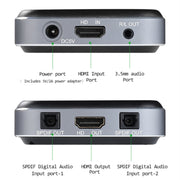 AYSA-11V21 8K/60Hz YbCr420 HDR10 Output 7.1 HDMI8K Audio Separator 2.1 Audio separator