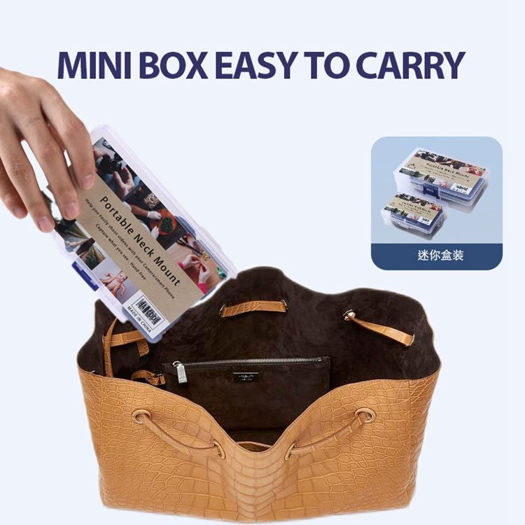 Mini Collar Lazy Adjustable Neck Bracket for GoPro Action Camera Smartphones - Holder by PMC TechLife | Online Shopping South Africa | PMC TechLife | Buy Now Pay Later Mobicred