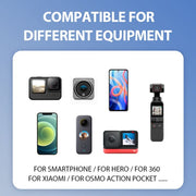 Mini Collar Lazy Adjustable Neck Bracket for GoPro Action Camera Smartphones