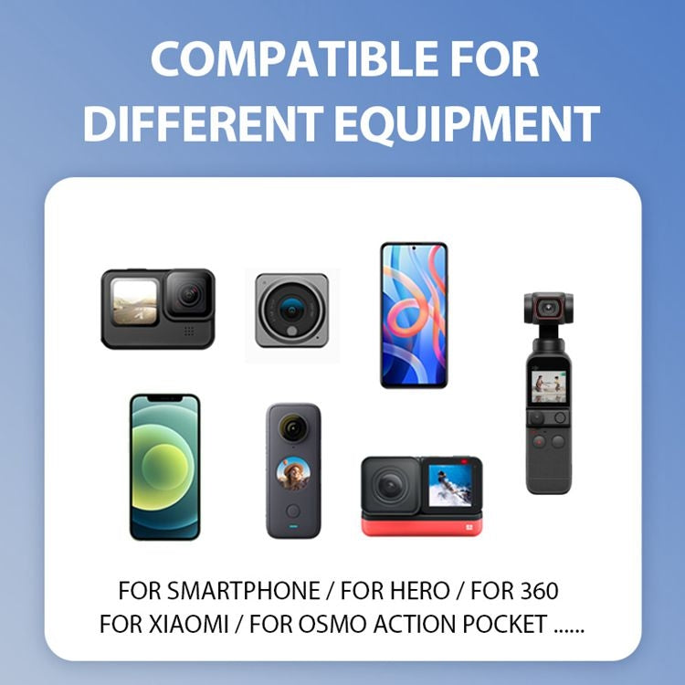 Standard Collar Lazy Adjustable Neck Bracket for GoPro Action Camera Smartphones