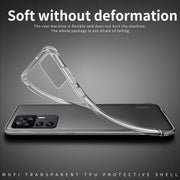For Xiaomi 12T / 12T Pro MOFI Ming Series Ultra-thin TPU Phone Case(Transparent)