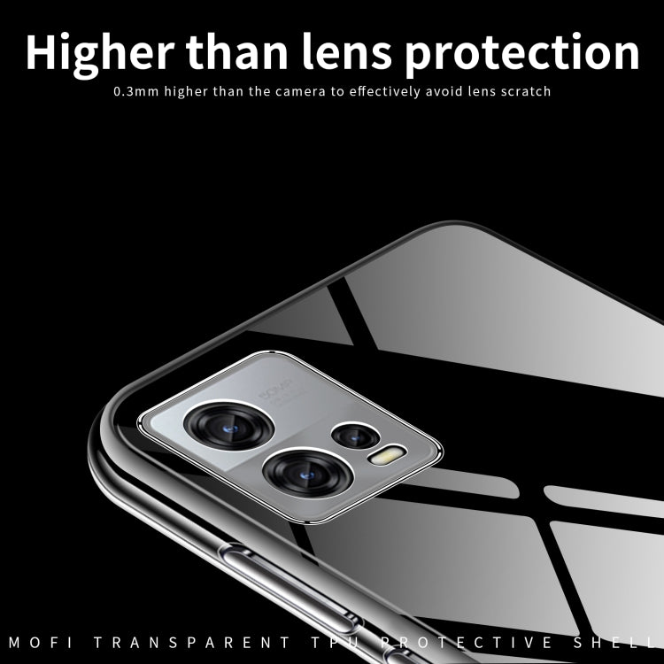 For Motorola Moto S30 Pro MOFI Ming Series Ultra-thin TPU Phone Case(Transparent) - Motorola Cases by MOFI | Online Shopping South Africa | PMC TechLife | Buy Now Pay Later Mobicred