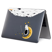 For MacBook Pro 14.2 A2442/A2779 2023 ENKAY Hat-Prince 3 in 1 Spaceman Pattern Laotop Protective Crystal Case with TPU Keyboard Film / Anti-dust Plugs, Version:US(Spaceman No.3)