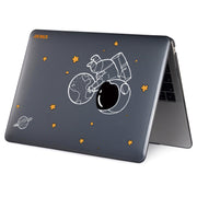 For MacBook Pro 16.2 A2485/A2880 2023 ENKAY Hat-Prince 3 in 1 Spaceman Pattern Laotop Protective Crystal Case with TPU Keyboard Film / Anti-dust Plugs, Version:EU(Spaceman No.5)