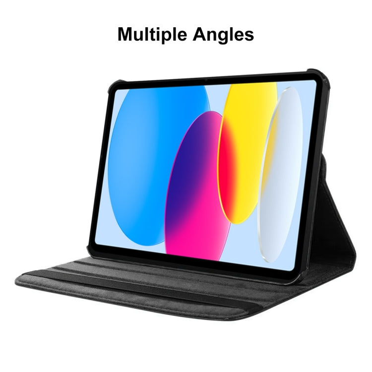 For iPad 2025 / 2022 ENKAY Hat-Prince 360 Degree Rotation Litchi Leather Smart Tablet Case(Dark Purple) - free shipping - PMc TechLife - Order now!