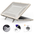For MacBook Pro 14.2 A2442/A2779 2023 ENKAY Hat-Prince 3 in 1 Protective Bracket  Case Cover Hard Shell with TPU Keyboard Film / Anti-dust Plugs, Version:EU(Khaki) - free shipping - PMC Jewellery - Order now!
