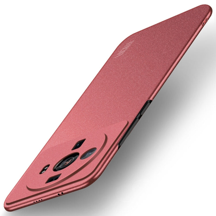 For Xiaomi 12s Ultra MOFI Fandun Series Frosted PC Ultra-thin Phone Case(Red) - free shipping - PMC TechLife - Order now!