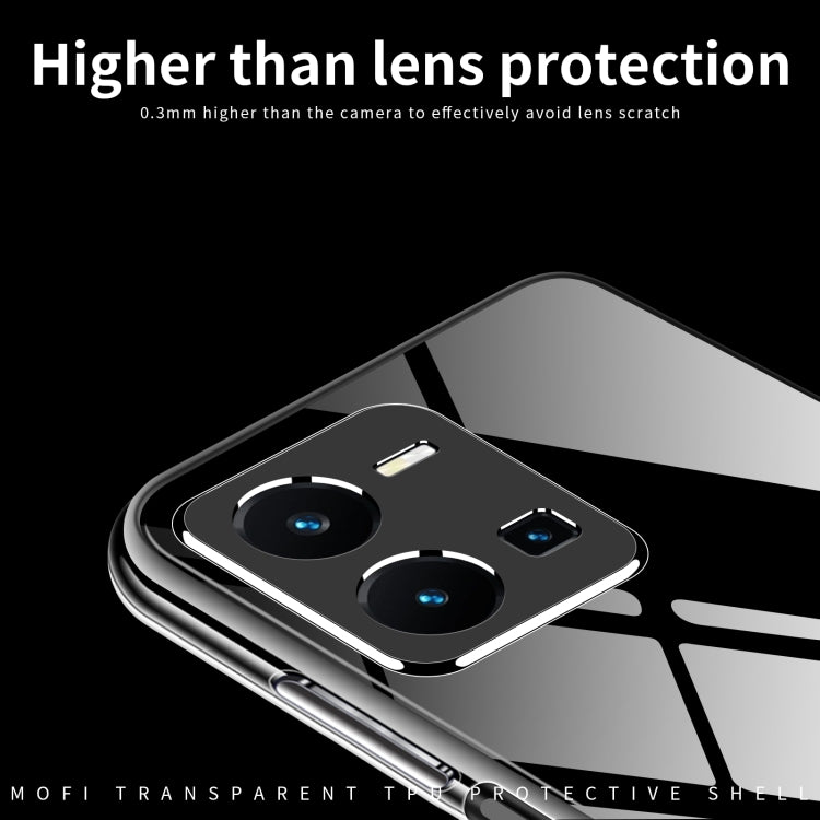 For vivo Y35 4G MOFI Ming Series Ultra-thin TPU Phone Case(Transparent) - vivo Cases by MOFI | Online Shopping South Africa | PMC TechLife