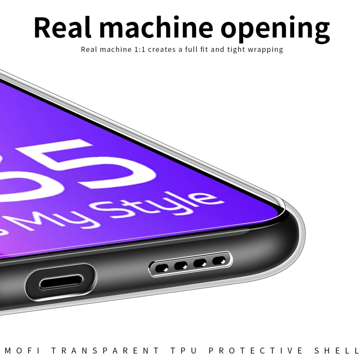 For vivo Y35 4G MOFI Ming Series Ultra-thin TPU Phone Case(Transparent) - vivo Cases by MOFI | Online Shopping South Africa | PMC TechLife