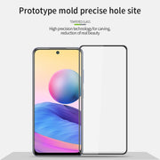 For Xiaomi Redmi Note 12 China MOFI 9H 3D Explosion-proof Curved Screen Tempered Glass Film(Black)