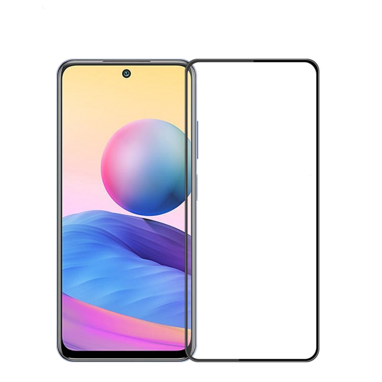 For Xiaomi Redmi Note 12 China MOFI 9H 3D Explosion-proof Curved Screen Tempered Glass Film(Black) - Note 12 Tempered Glass by MOFI | Online Shopping South Africa | PMC TechLife