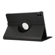 For Xiaomi Redmi Pad 10.61 ENKAY Hat-Prince 360 Degree Rotation Litchi Leather Smart Case(Black)