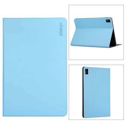 For Xiaomi Redmi Pad 10.61 ENKAY Hat-Prince Auto Sleep and Wake Up PU Leather Stand Case Shockproof Cover(Light Blue) - free shipping - PMC Jewellery - Order now!
