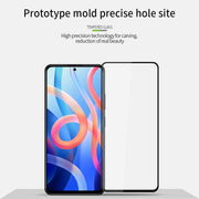 For Xiaomi Redmi Note12 MOFI 9H 2.5D Full Screen Tempered Glass Film(Black)