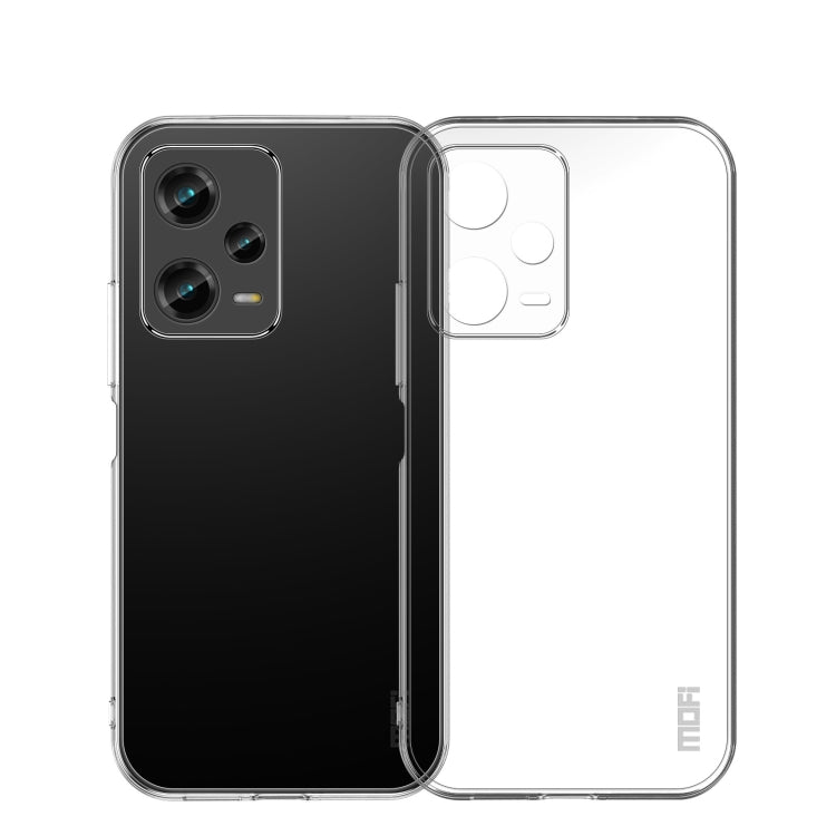 For XiaomiRedmi Note 12 Pro 5G China MOFI Ming Series Ultra-thin TPU Phone Case(Transparent) - Note 12 Pro Cases by MOFI | Online Shopping South Africa | PMC TechLife