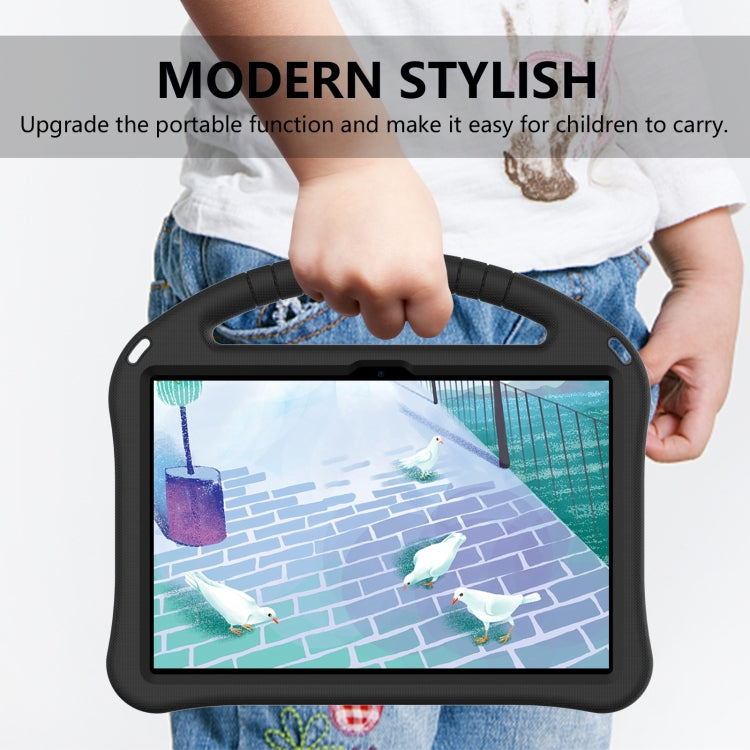 For Lenovo Tab M10 3rd Gen TB328FU / TB328XU 2022 EVA Shockproof Tablet Protective Case with Holder(Black) - Lenovo by PMC TechLife | Online Shopping South Africa | PMC TechLife | Buy Now Pay Later Mobicred