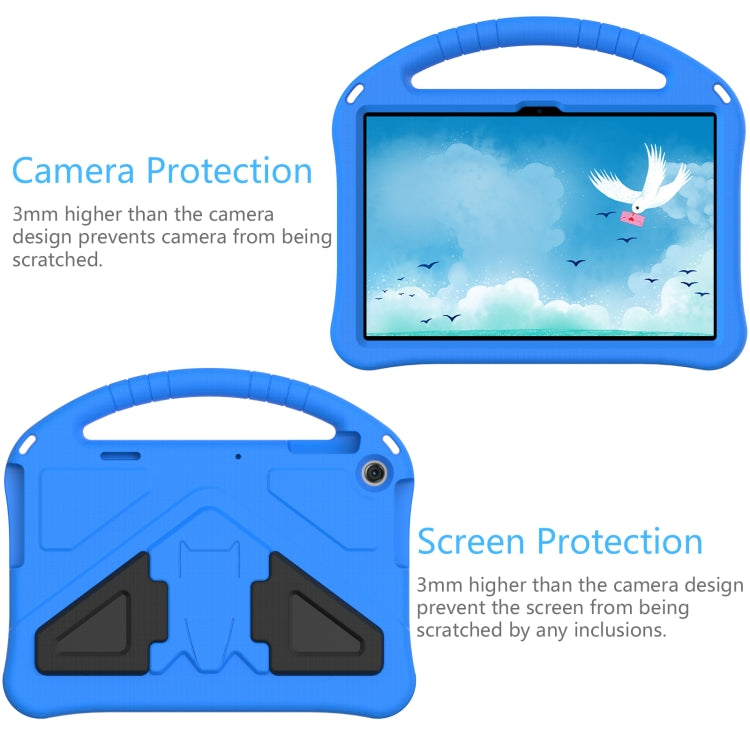For Lenovo Tab M10 3rd Gen TB328FU / TB328XU 2022 EVA Shockproof Tablet Protective Case with Holder(Blue) - Lenovo by PMC TechLife | Online Shopping South Africa | PMC TechLife | Buy Now Pay Later Mobicred