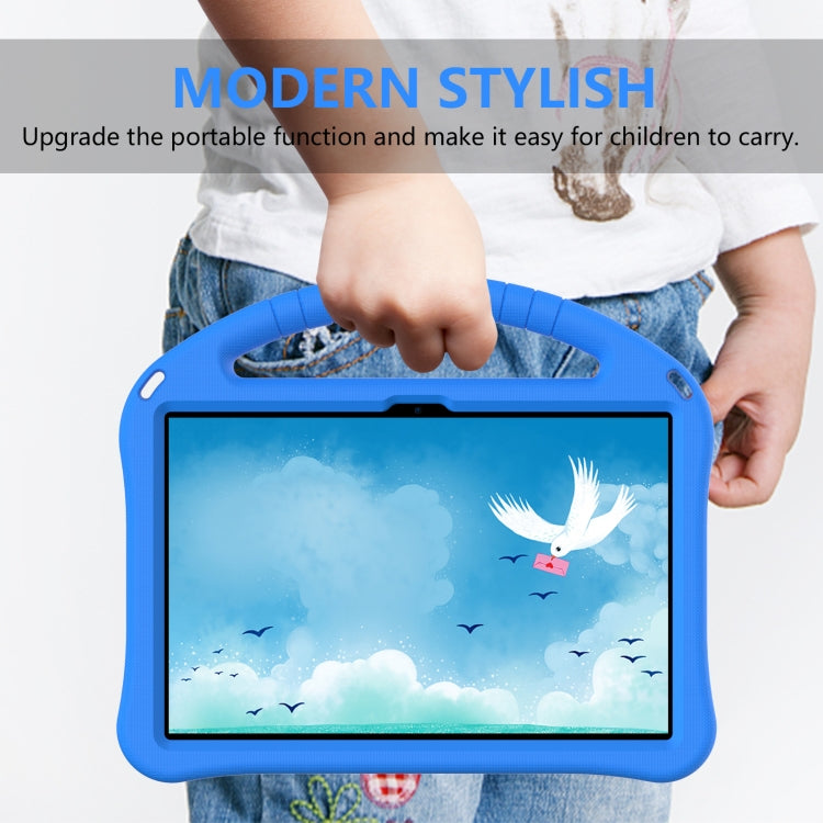 For Lenovo Tab M10 3rd Gen TB328FU / TB328XU 2022 EVA Shockproof Tablet Protective Case with Holder(Blue) - Lenovo by PMC TechLife | Online Shopping South Africa | PMC TechLife | Buy Now Pay Later Mobicred