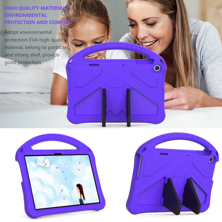 For Lenovo Tab M10 3rd Gen TB328FU / TB328XU 2022 EVA Shockproof Tablet Protective Case with Holder(Purple) - Lenovo by PMC TechLife | Online Shopping South Africa | PMC TechLife | Buy Now Pay Later Mobicred