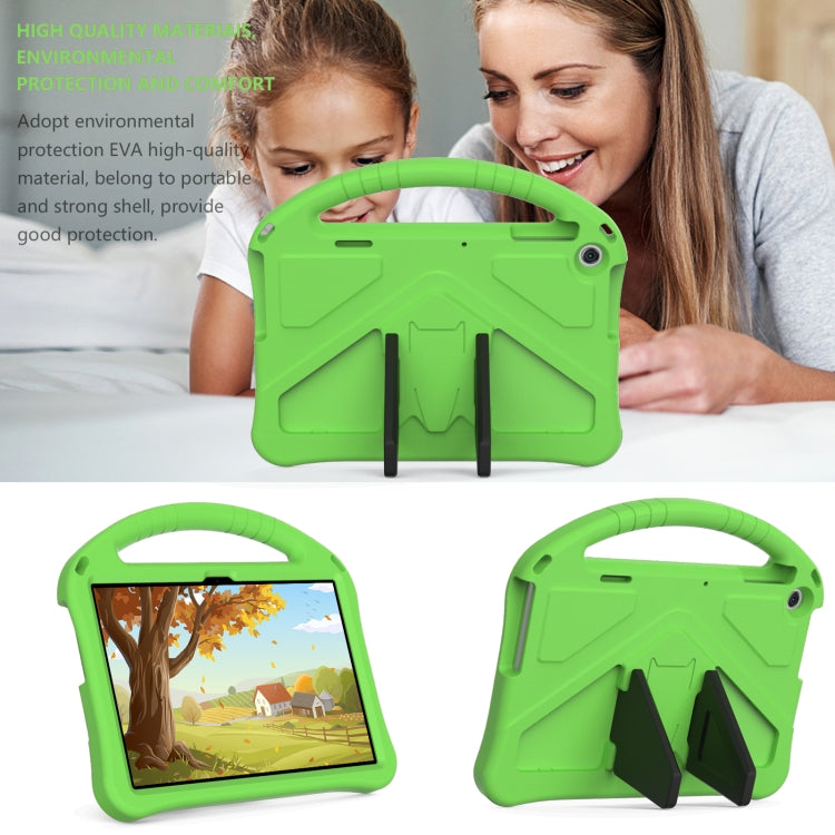 For Lenovo Tab M10 3rd Gen TB328FU / TB328XU 2022 EVA Shockproof Tablet Protective Case with Holder(Green) - Lenovo by PMC TechLife | Online Shopping South Africa | PMC TechLife | Buy Now Pay Later Mobicred