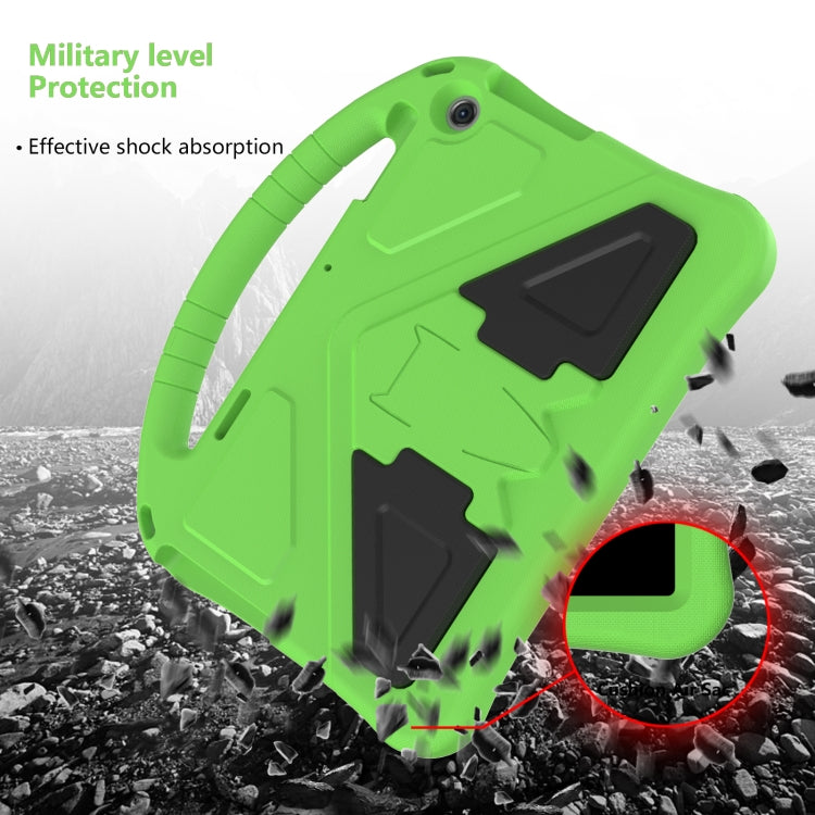 For Lenovo Tab M10 3rd Gen TB328FU / TB328XU 2022 EVA Shockproof Tablet Protective Case with Holder(Green) - Lenovo by PMC TechLife | Online Shopping South Africa | PMC TechLife | Buy Now Pay Later Mobicred