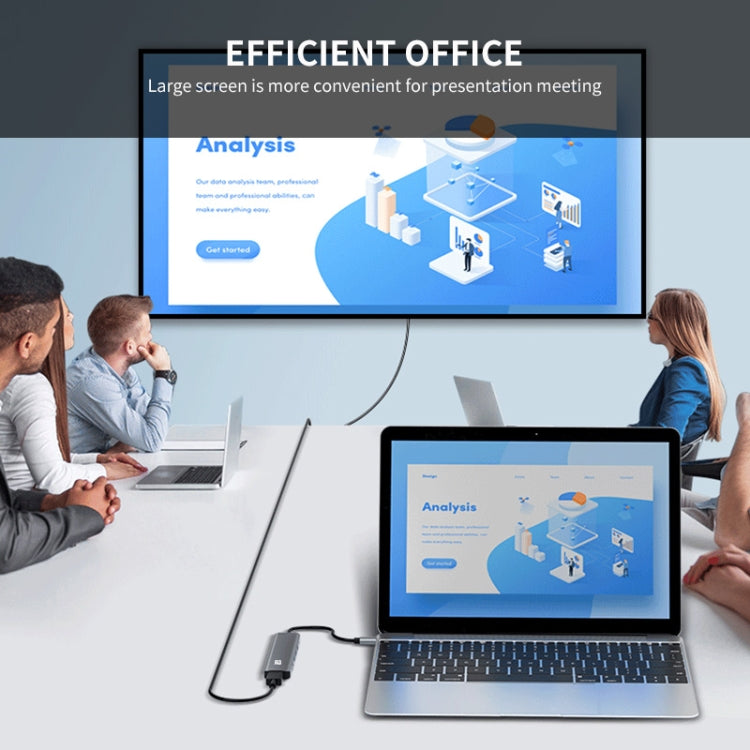 JUNSUNMAY 7 in 1 Type-C to 4K HDMI Docking Station Adapter PD Quick Charge Hub SD/TF Card Reader - free shipping - PMC Jewellery - Order now!