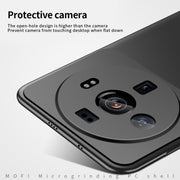 For Xiaomi 12s Ultra MOFI Micro Frosted PC Ultra-thin Hard Case(Black)