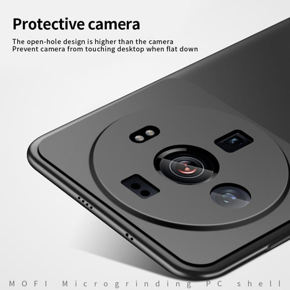 For Xiaomi 12s Ultra MOFI Micro Frosted PC Ultra-thin Hard Case(Blue)