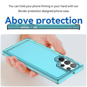 For Samsung Galaxy S23 Ultra 5G Candy Series TPU Phone Case(Transparent Blue)