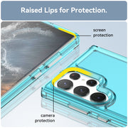 For Samsung Galaxy S23 Ultra 5G Candy Series TPU Phone Case(Transparent Blue)