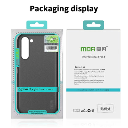 For Samsung Galaxy S23 5G MOFI Fandun Series Frosted Ultra-thin PC Hard Phone Case(Blue) - free shipping - PMC Jewellery - Order now!