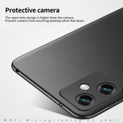 For Xiaomi Redmi Note 12 China MOFI Micro Frosted PC Ultra-thin Hard Case(Black)