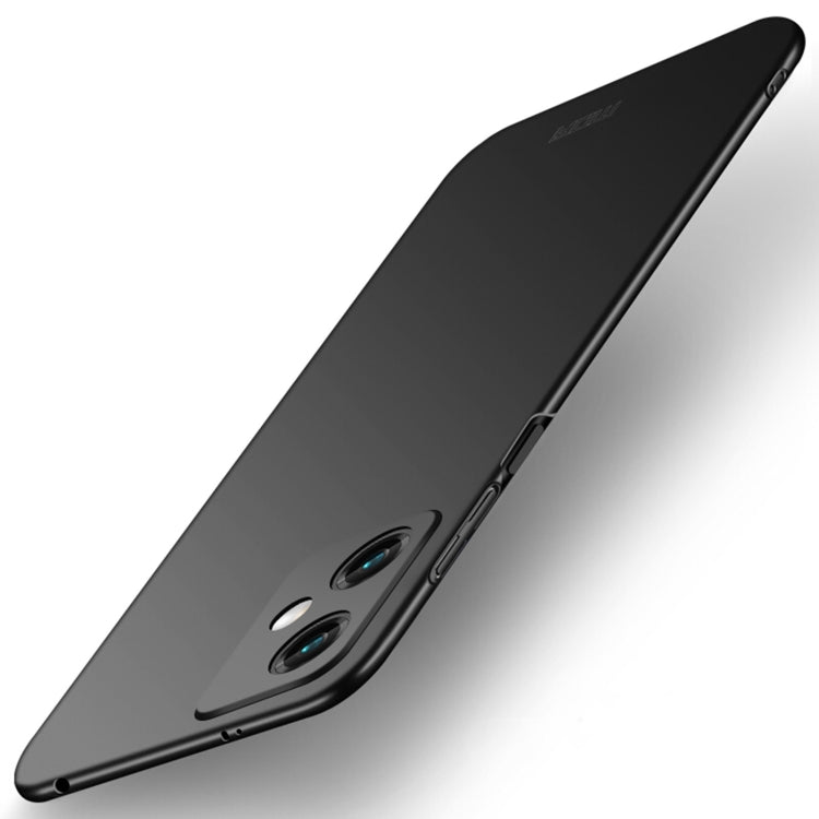 For Xiaomi Redmi Note 12 China MOFI Micro Frosted PC Ultra-thin Hard Case(Black) - Xiaomi Cases by MOFI | Online Shopping South Africa | PMC TechLife | Buy Now Pay Later Mobicred
